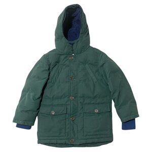 Mini Boden Forest Green Kids Puffer Coat 6-7Y